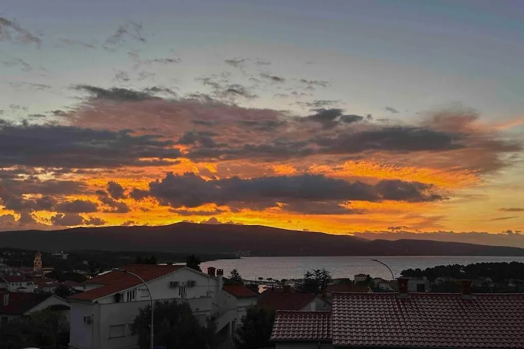 Wohnung Mit Blick Auf Das Meer Und Grossem Balkon クルク 0*,  クロアチア