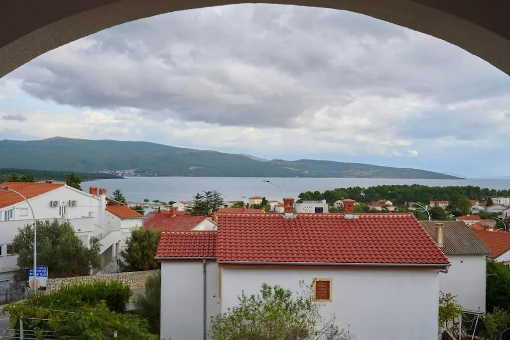 Apartment Wohnung Mit Blick Auf Das Meer Und Grossem Balkon Krk Town