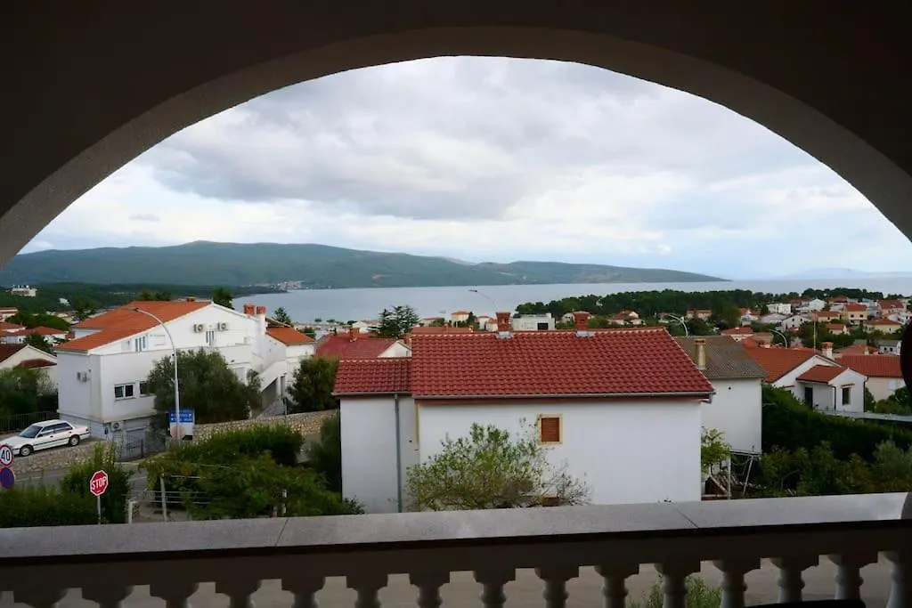 Wohnung Mit Blick Auf Das Meer Und Grossem Balkon Krk Town 0*,