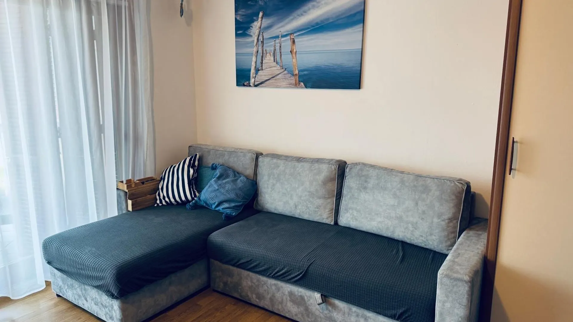 Wohnung Mit Blick Auf Das Meer Und Grossem Balkon クルク クロアチア