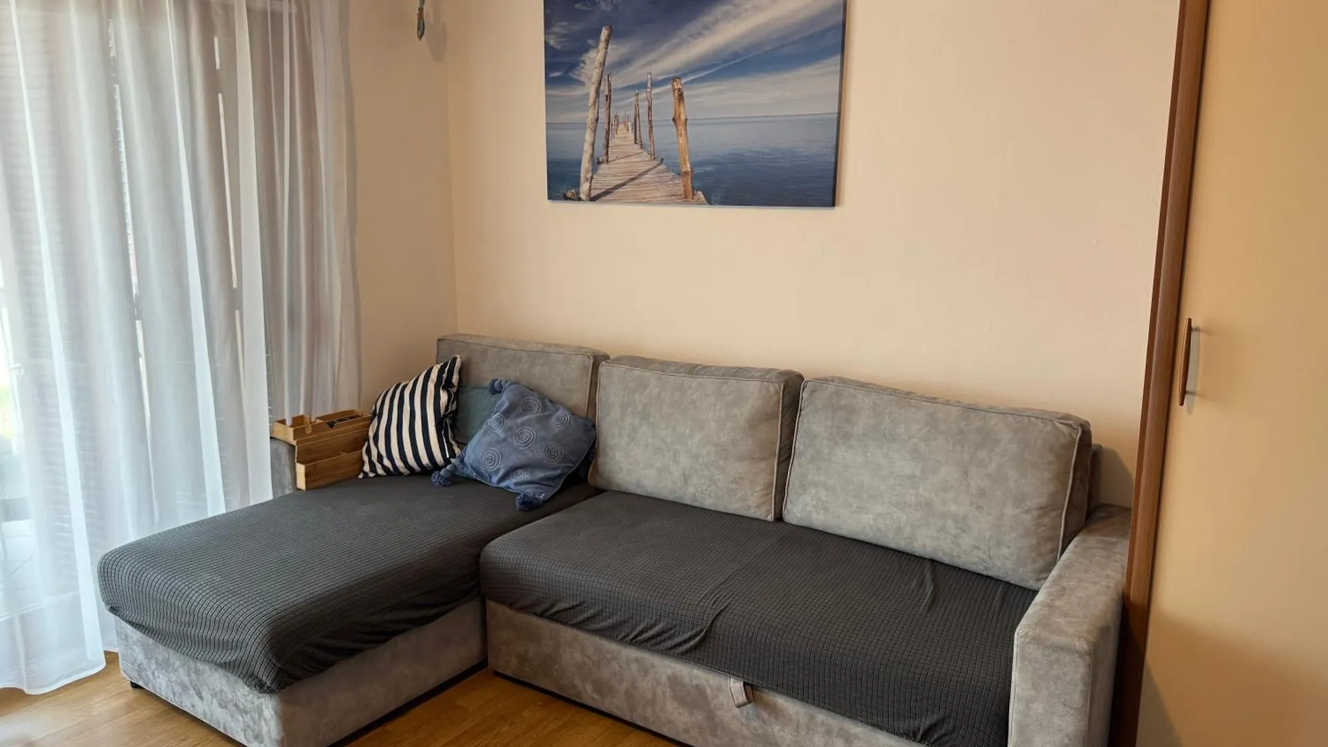 Wohnung Mit Blick Auf Das Meer Und Grossem Balkon Krk Town
